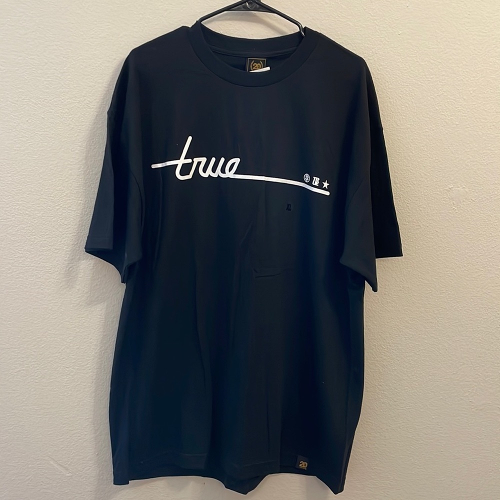 Brand new black T-shirt with tags